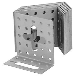 Magnodur Adjustable Angle Bracket Matt Steel 30mm x 60mm x .